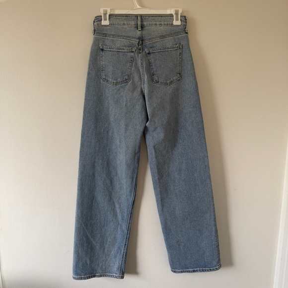 NWT Old Navy Extra High-Waisted Wide-Leg Jeans 0 - Picture 4 of 7